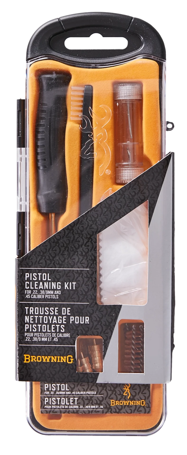 Kit di pulizia della pistola, strumenti di pulizia delle pistole universali  per tutte le pistole, kit di accessori per la pulizia delle pistole